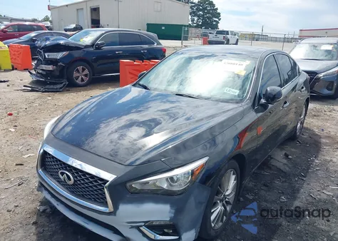 2019 Infiniti Q50 3.0T Luxe from USA, damaged, VIN JN1EV7AP3KM542591